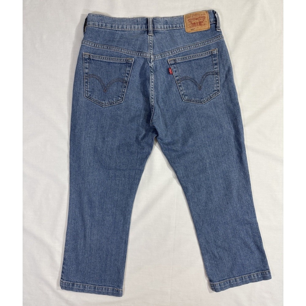 Women's Levi's 515 Nouveau Capris Jeans Size 4